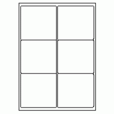 524 - Label Size 99.1mm x 93.1mm - 6 labels per sheet